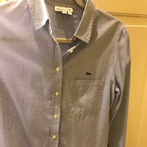 Lacoste button down shirt